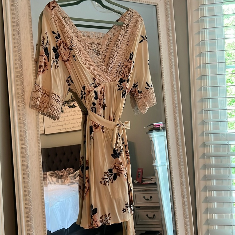 B.P floral romper